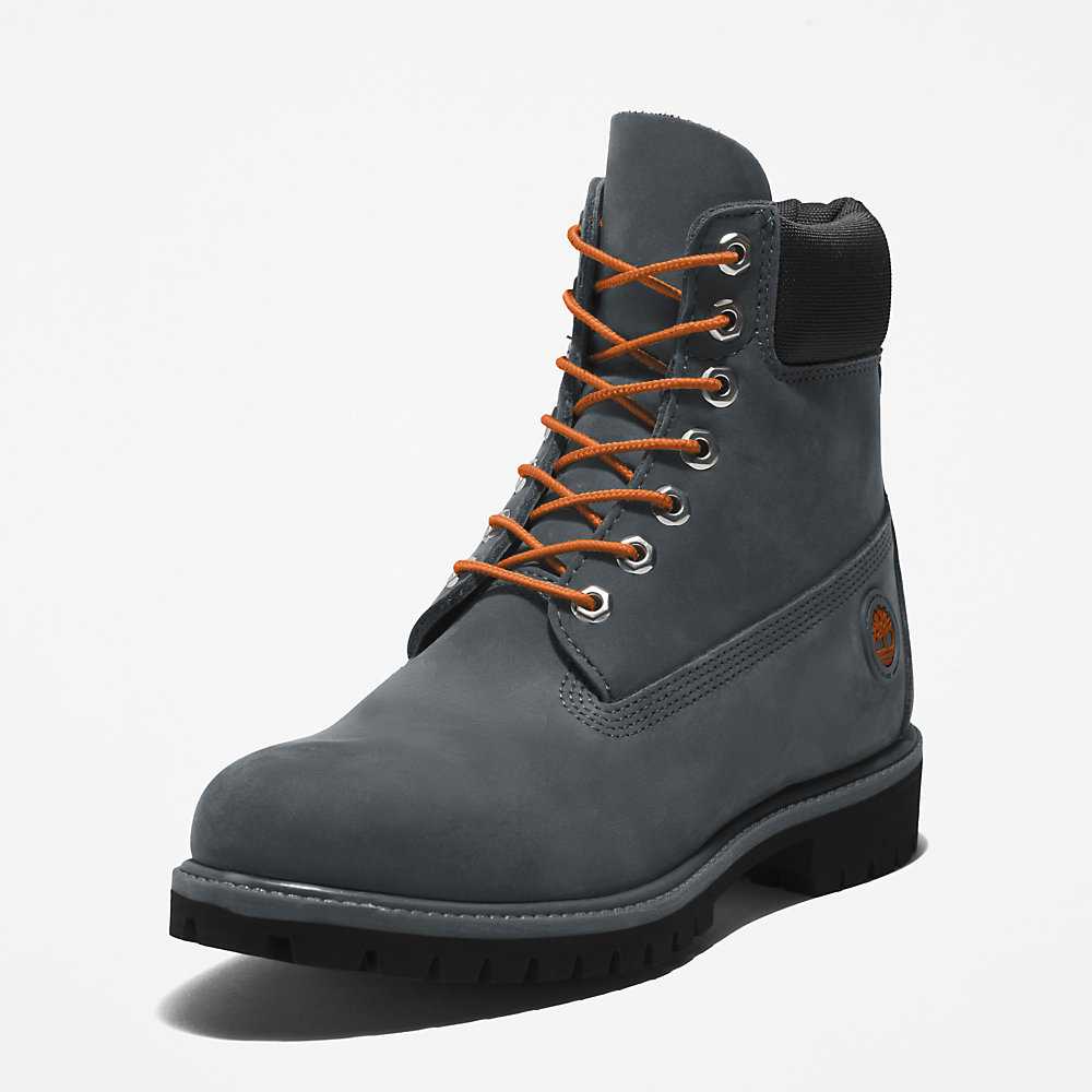 Grey Men's Timberland Premium® 6 Inch Waterproof Boots | Israel-1063248