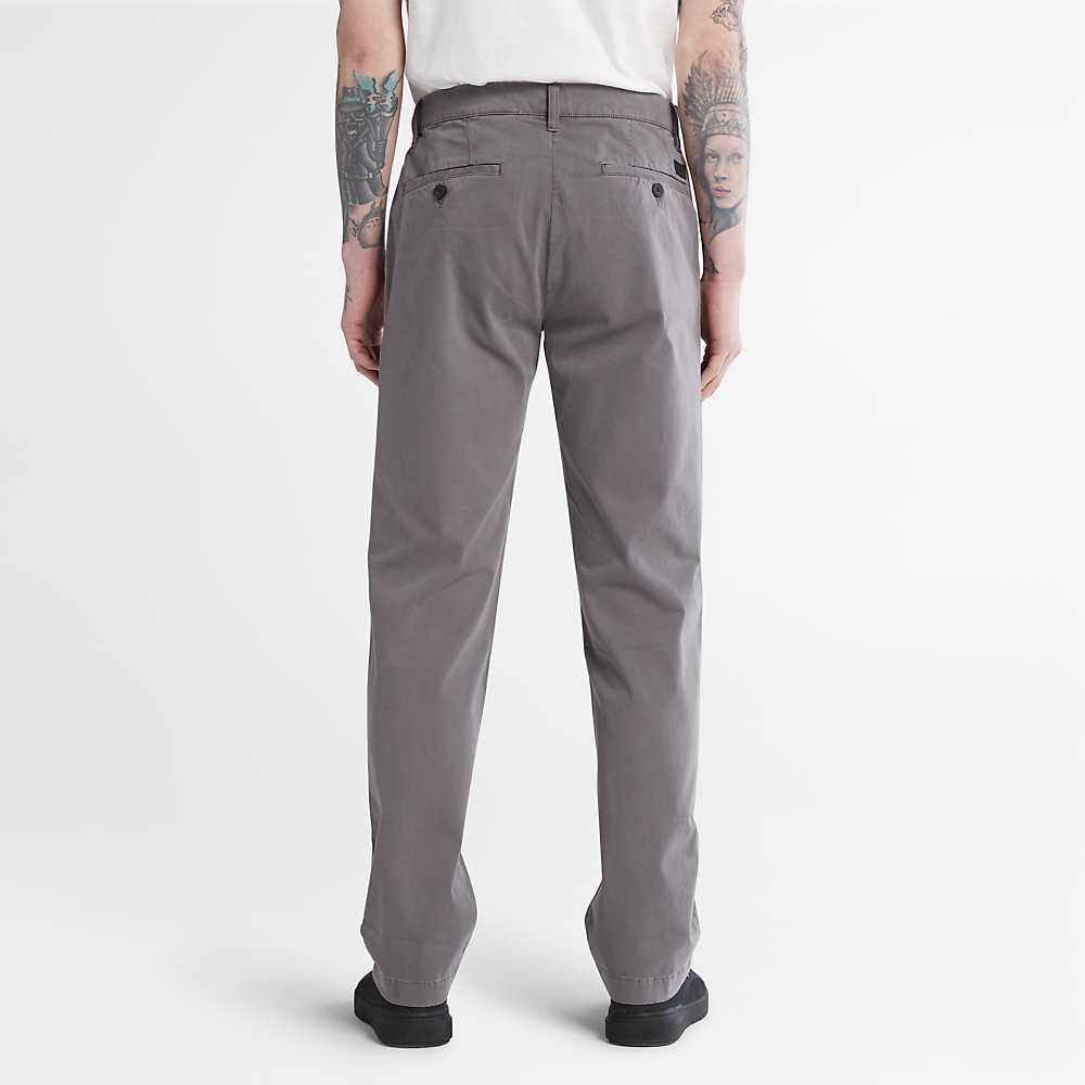 Grey Men's Timberland Ultrastretch Pants | Israel-4873921