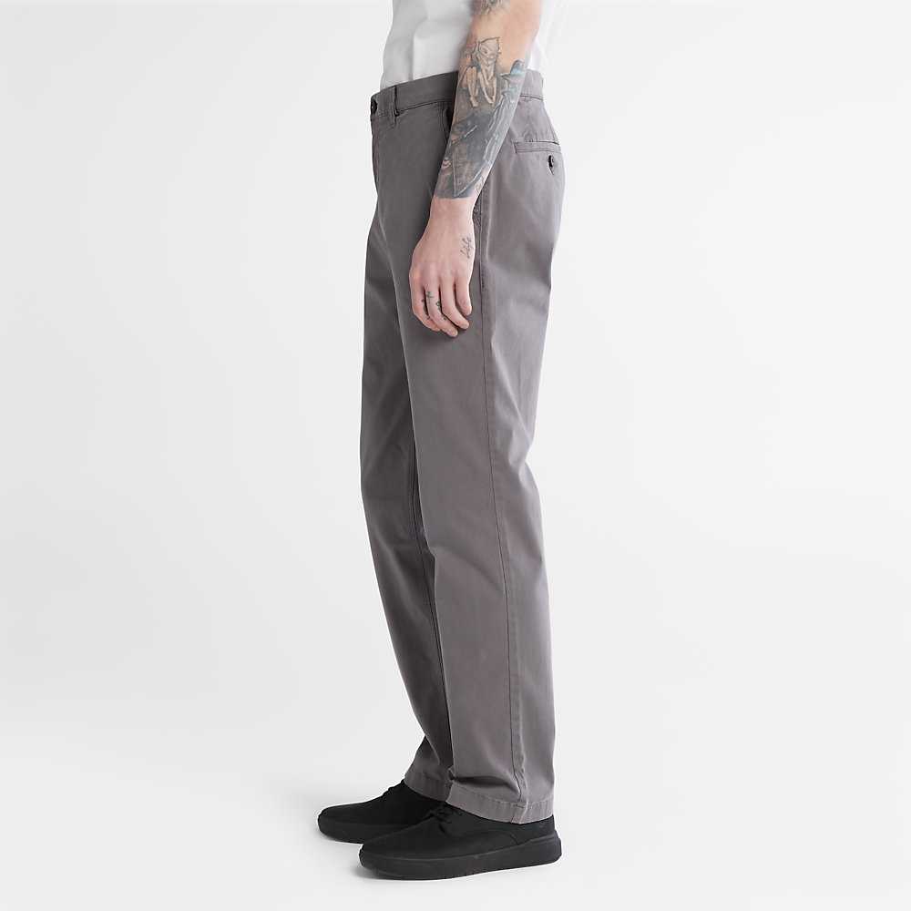 Grey Men's Timberland Ultrastretch Pants | Israel-4873921