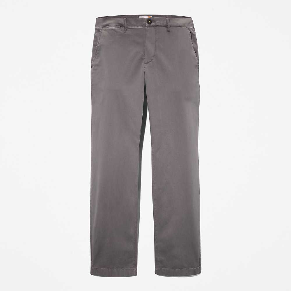 Grey Men's Timberland Ultrastretch Pants | Israel-4873921