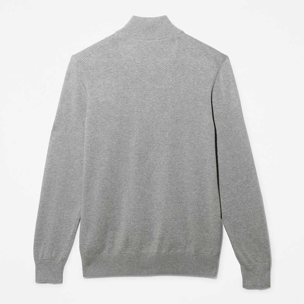 Grey Men's Timberland Williams River Sweaters | Israel-8309247