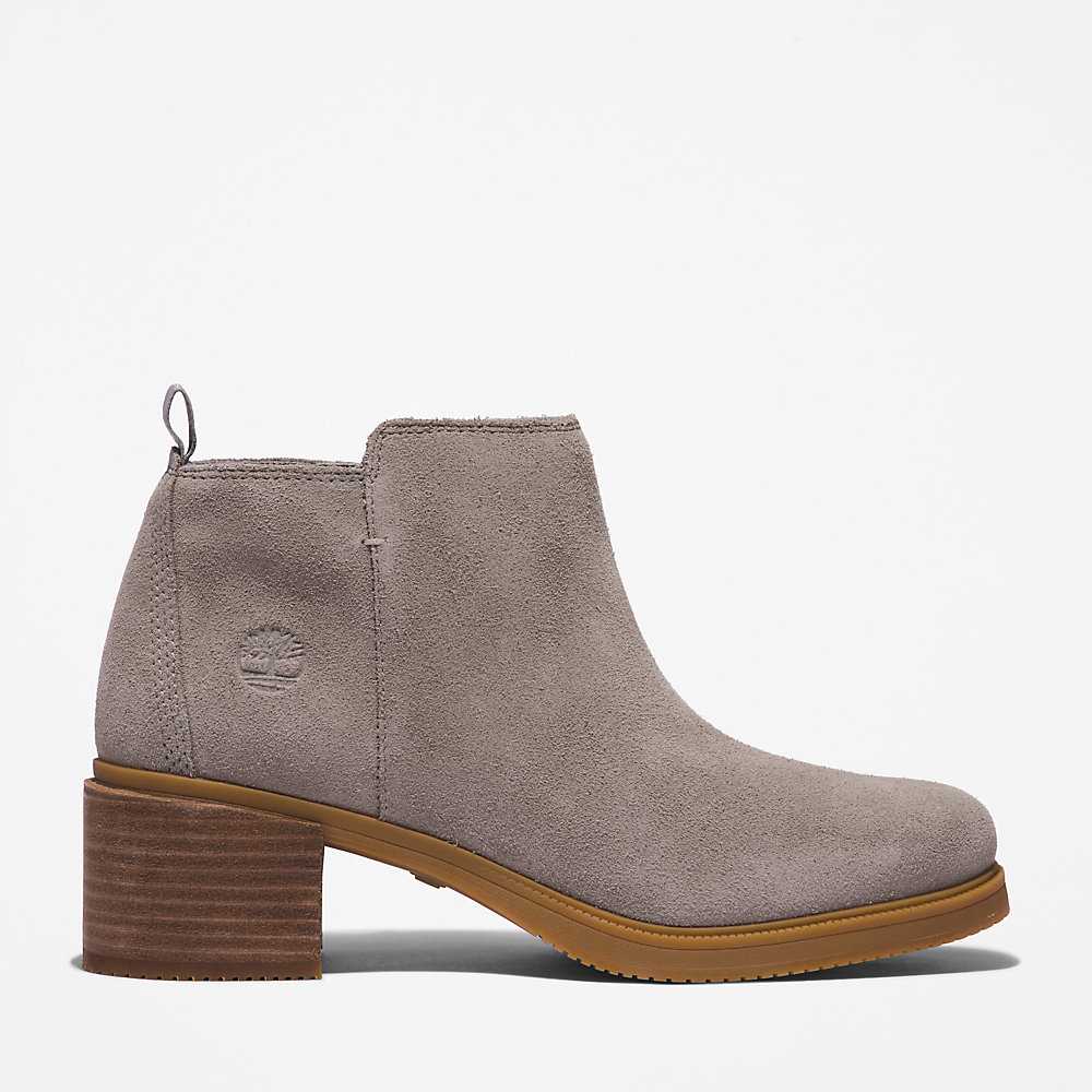 Grey Women\'s Timberland Dalston Vibe Booties | Israel-3487105