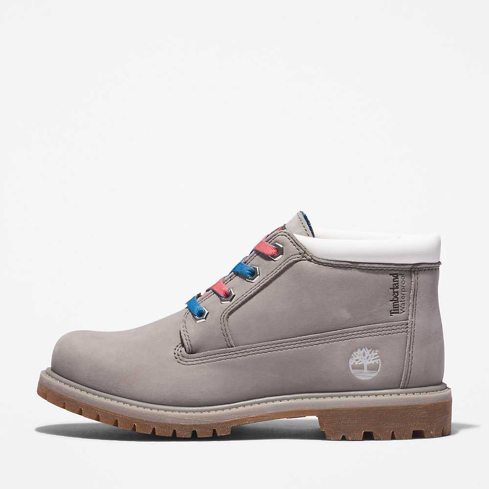 Grey Women's Timberland Nellie Chukka Boots | Israel-4326089