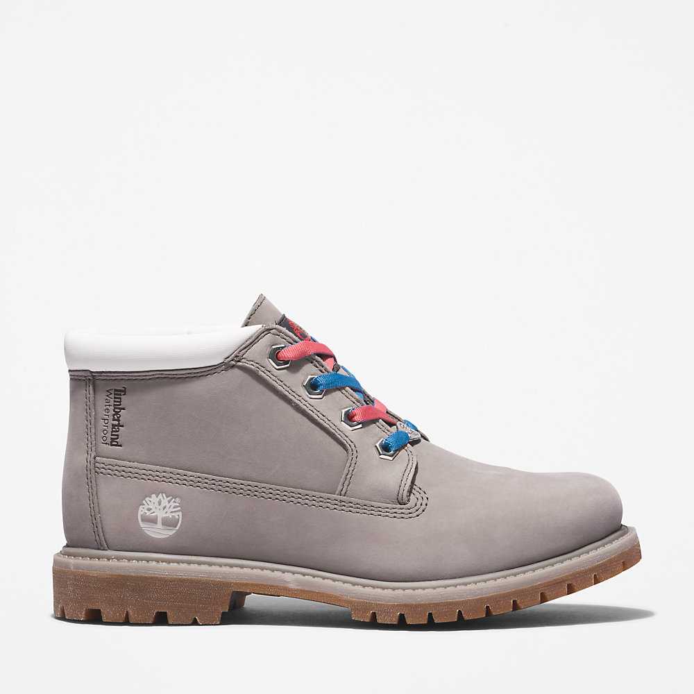 Grey Women\'s Timberland Nellie Chukka Boots | Israel-4326089