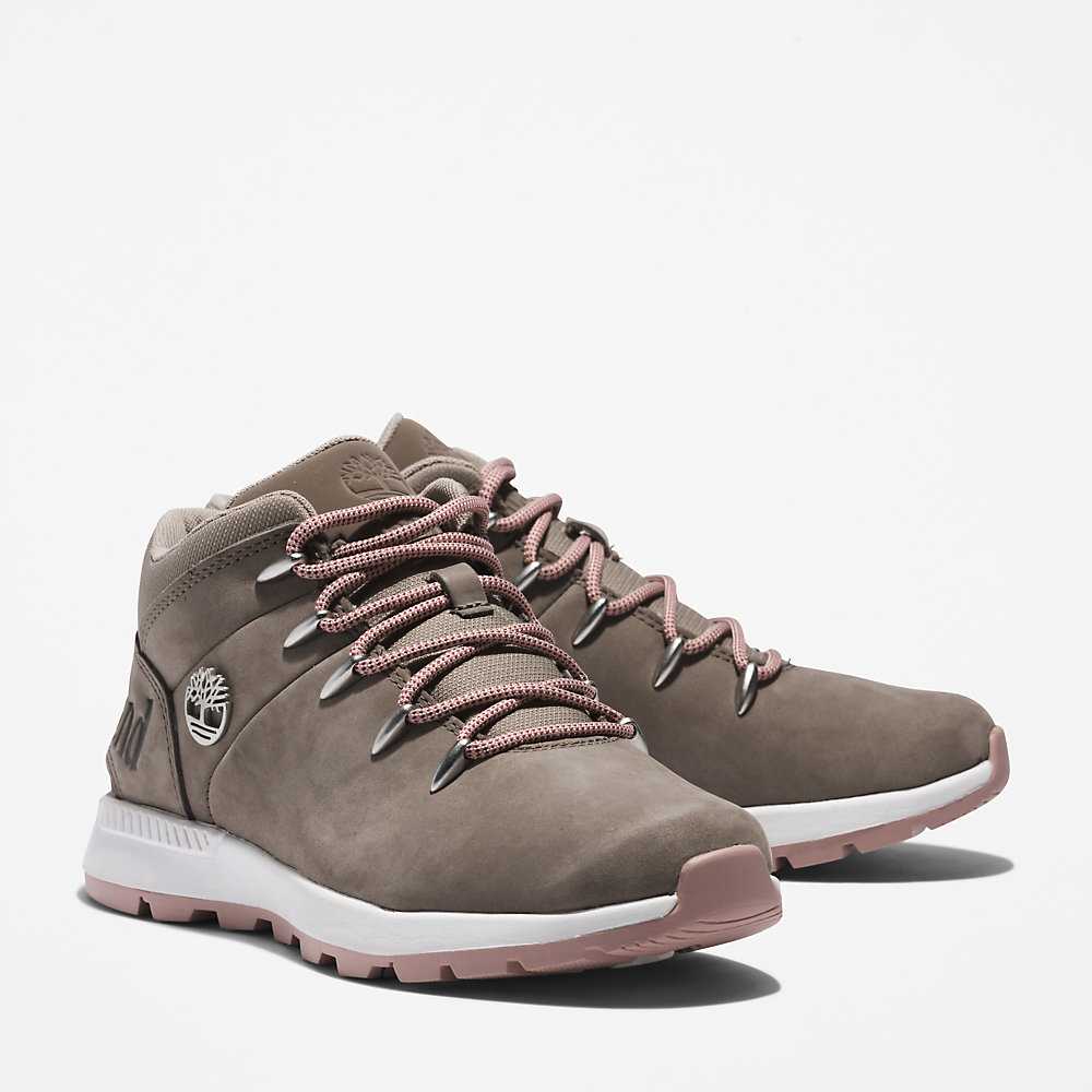 Grey Women's Timberland Sprint Trekker Hiking Boots | Israel-2579341