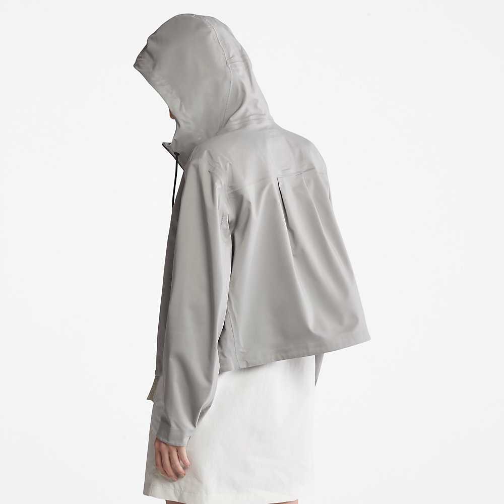 Grey Women's Timberland Waterproof Rain Jackets | Israel-0823179