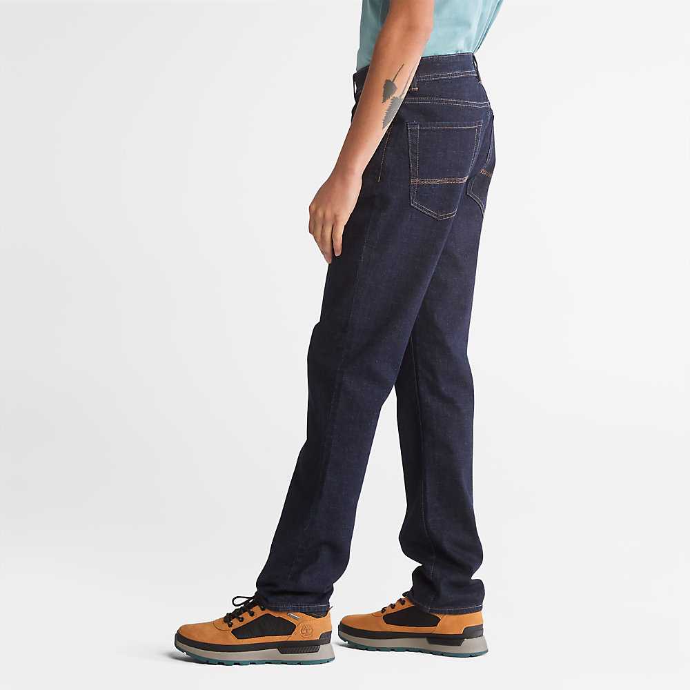 Indigo Men's Timberland Sargent Lake Stretch Jeans | Israel-6918450