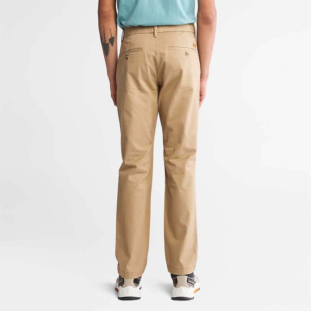 Khaki Men's Timberland Sargent Lakes Chinos | Israel-9836175