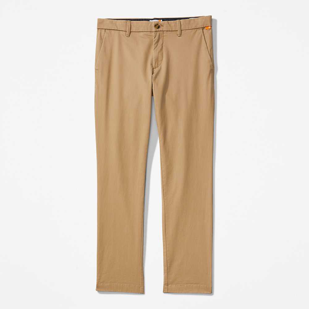 Khaki Men's Timberland Sargent Lakes Chinos | Israel-9836175