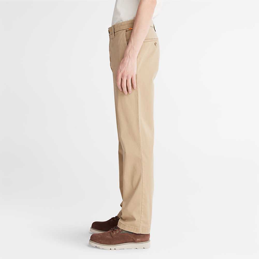 Khaki Men's Timberland Squam Lake Pants | Israel-8130469