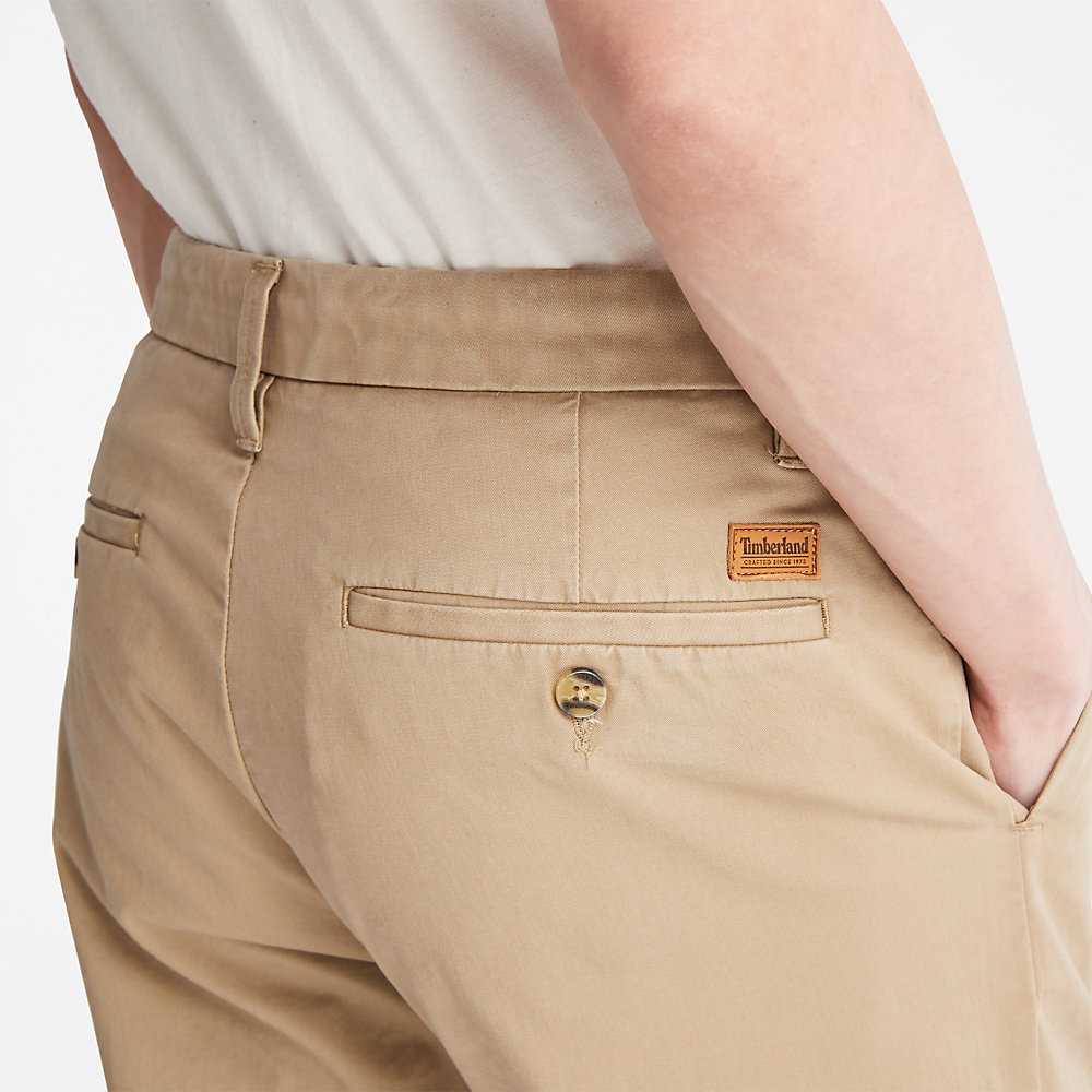 Khaki Men's Timberland Squam Lake Pants | Israel-8130469