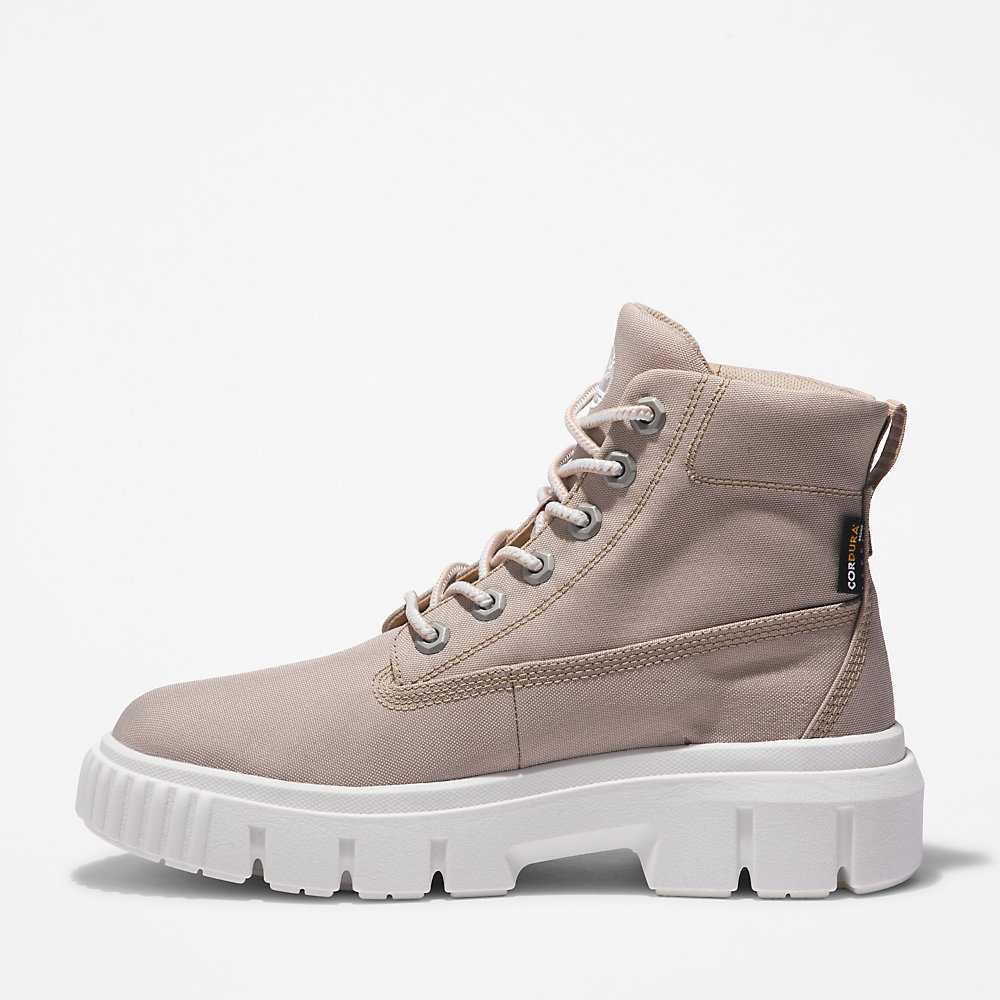 Light Beige Women's Timberland Greyfield Waterproof Boots | Israel-2915780