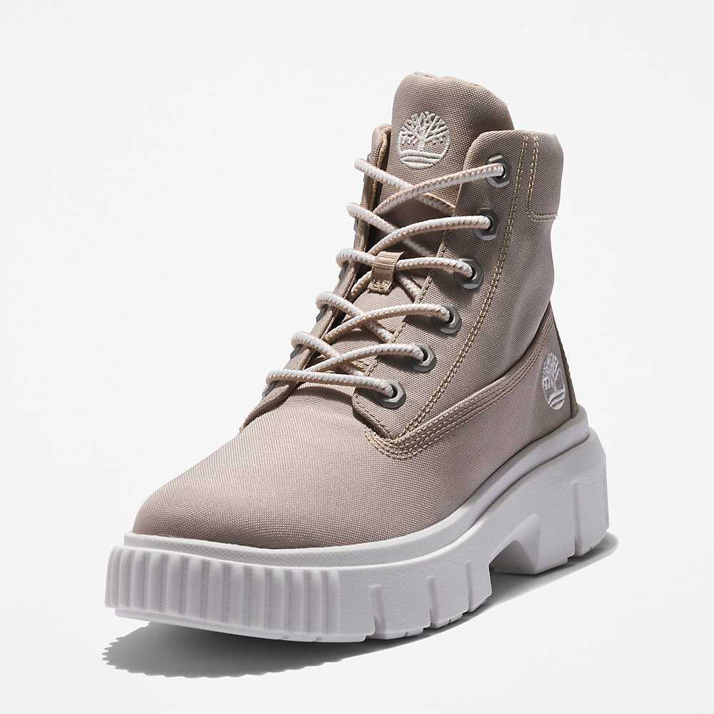 Light Beige Women's Timberland Greyfield Waterproof Boots | Israel-2915780