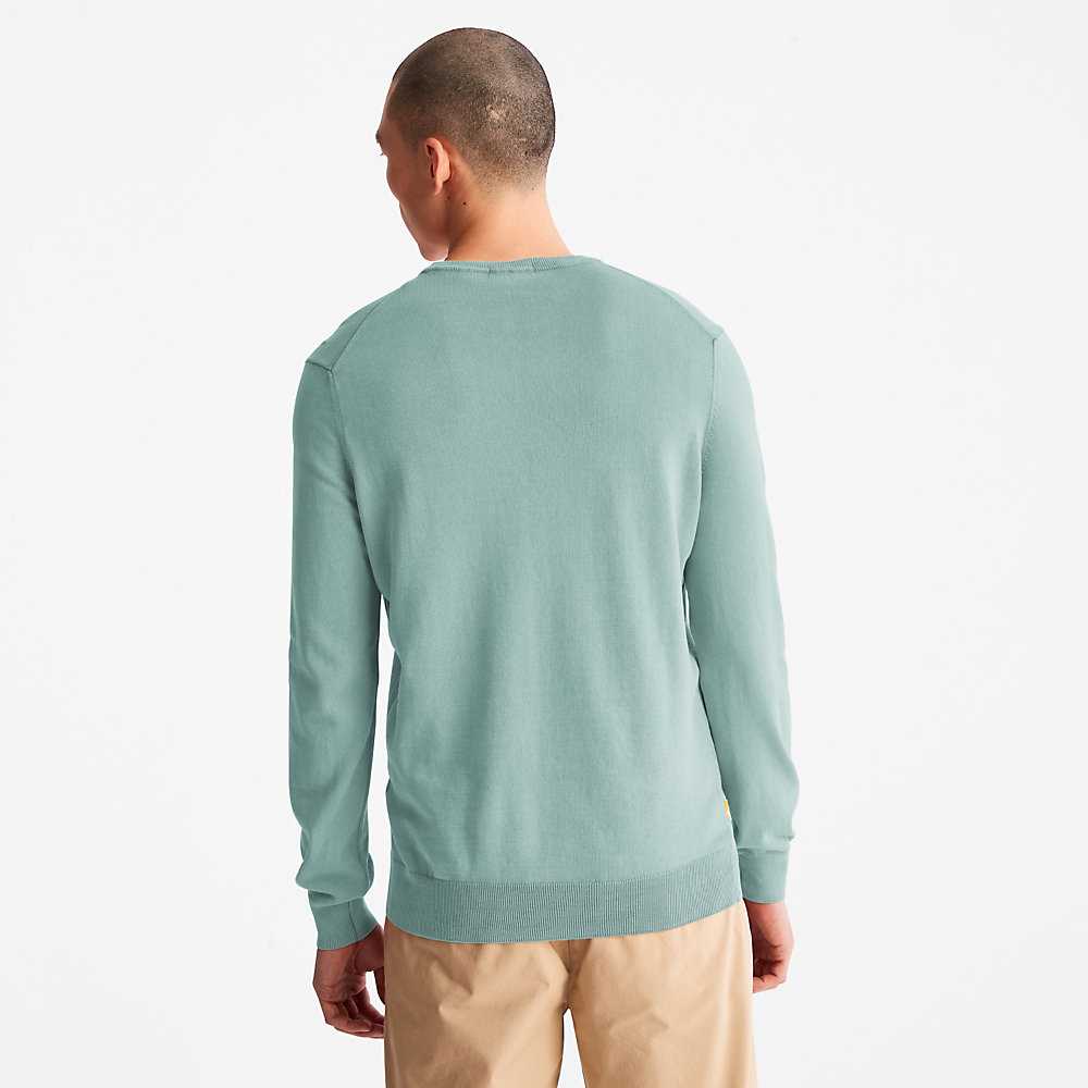 Light Blue Men's Timberland Earthkeepers Sweatshirt | Israel-8167503