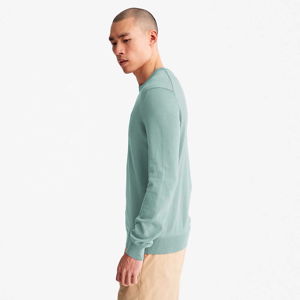 Light Blue Men's Timberland Earthkeepers Sweatshirt | Israel-8167503