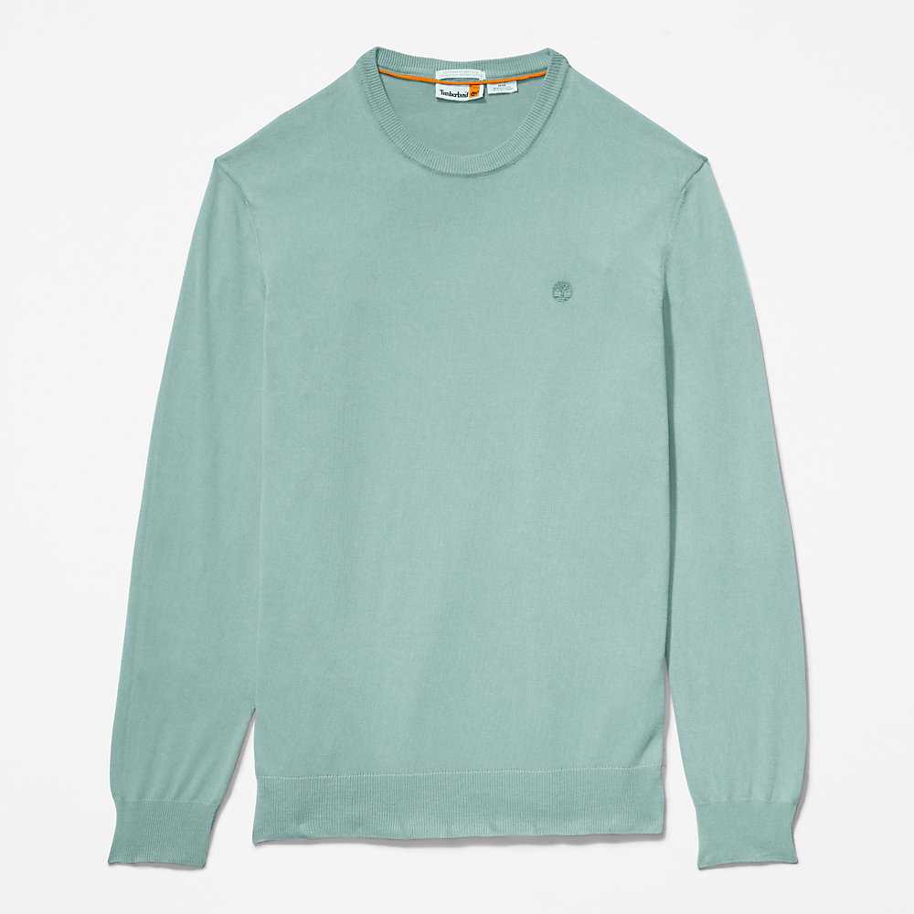 Light Blue Men's Timberland Earthkeepers Sweatshirt | Israel-8167503