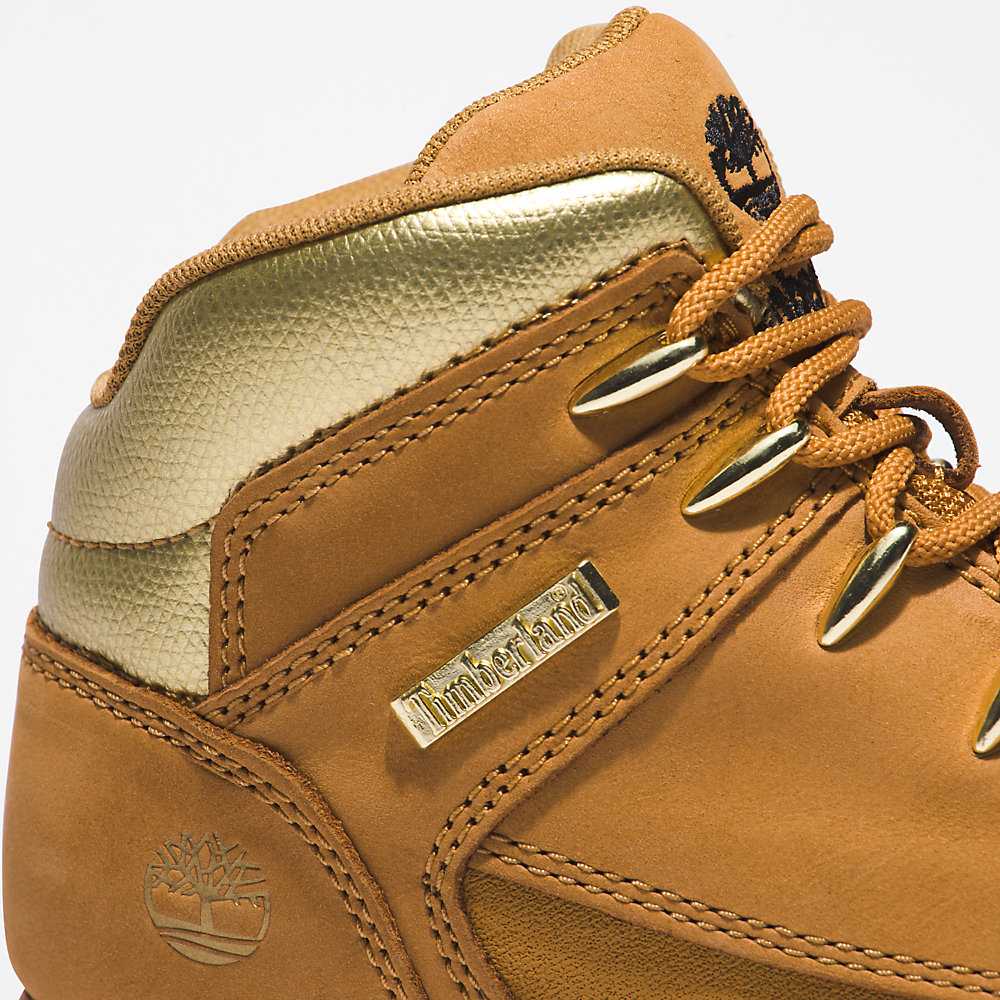 Light Brown Kids' Timberland Euro Sprint Hiking Boots | Israel-4219542