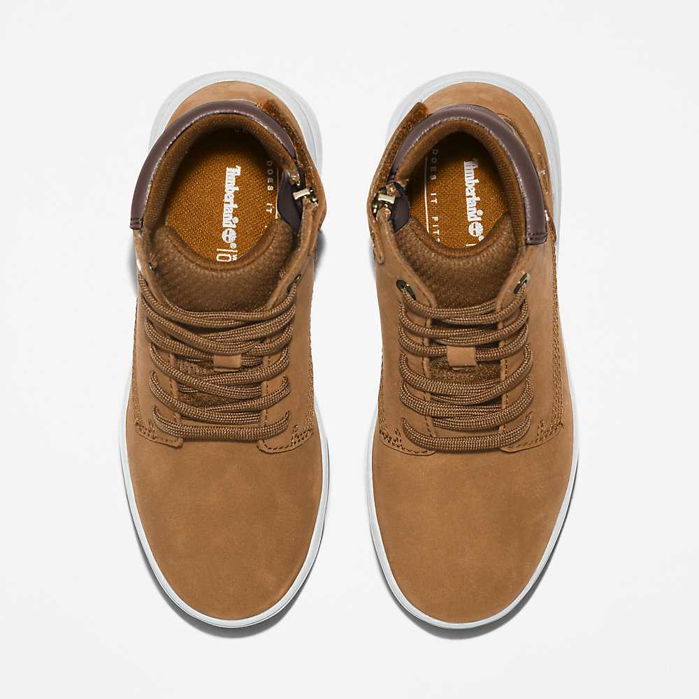 Light Brown Kids' Timberland Seneca Bay Sneakers | Israel-4219593