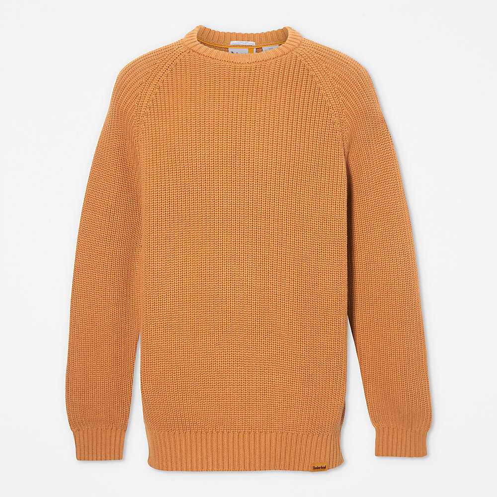 Light Brown Men's Timberland Beards Brook Sweatshirt | Israel-6352897