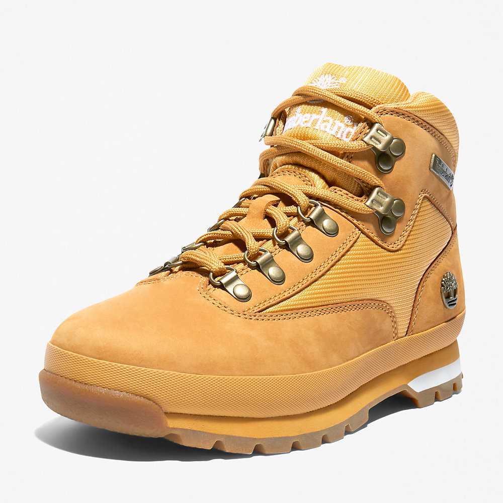 Light Brown Men's Timberland Euro Hiker Hiking Boots | Israel-8639715