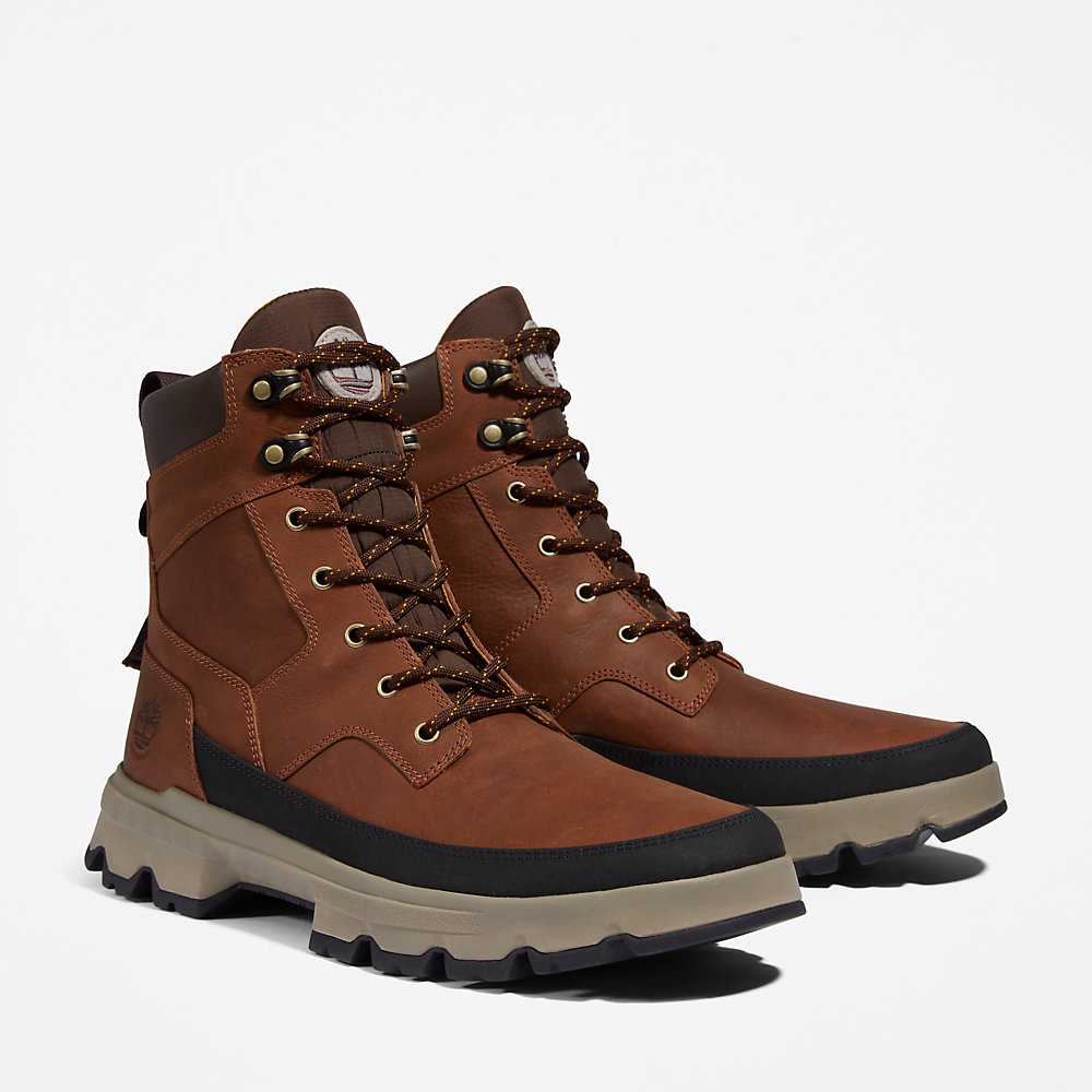 Light Brown Men's Timberland GreenStride™ TBL® Originals Ultra Waterproof Boots | Israel-7345690