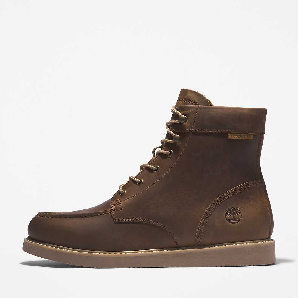 Light Brown Men's Timberland Newmarket II Waterproof Boots | Israel-3859704