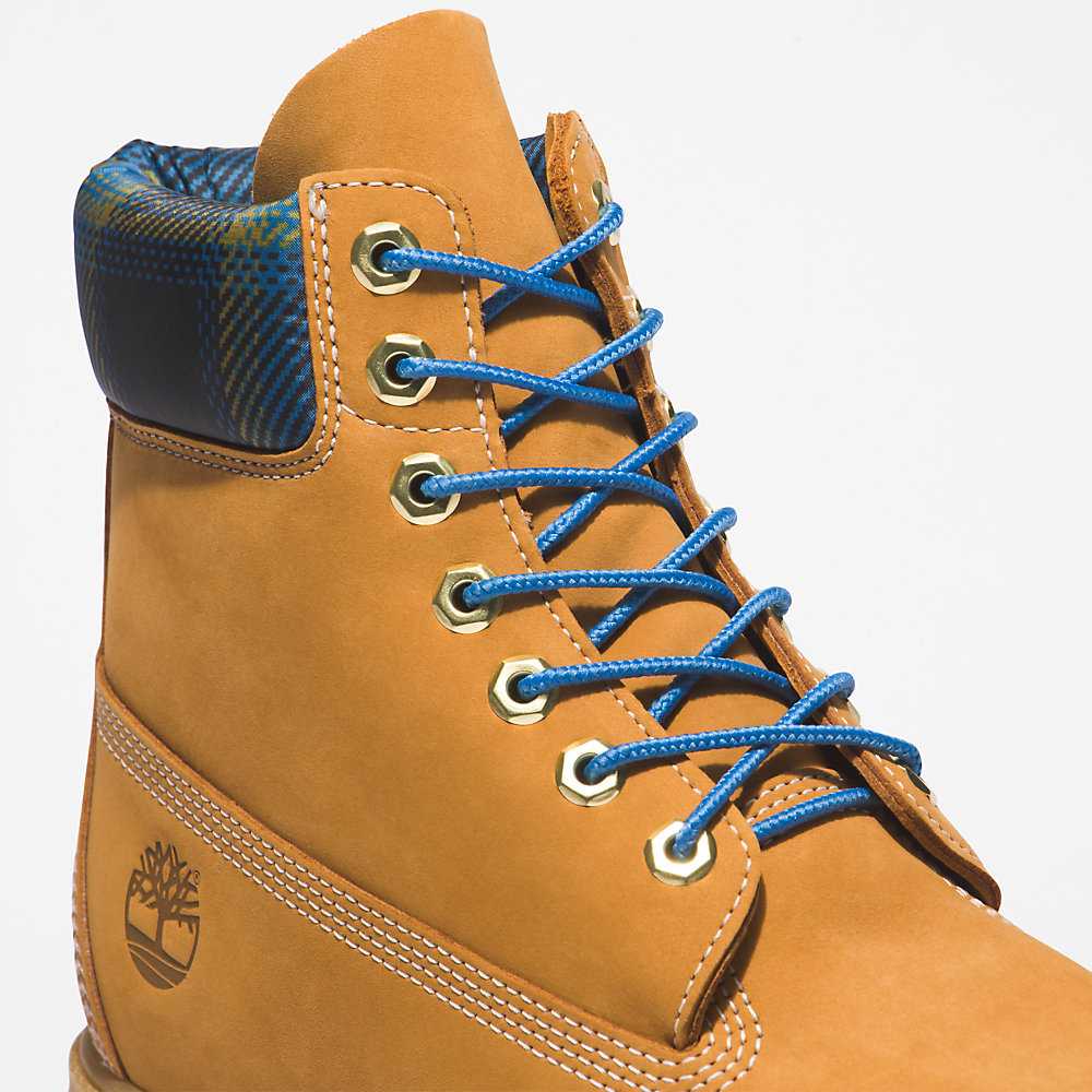 Light Brown Men's Timberland Premium® 6 Inch Waterproof Boots | Israel-0194637