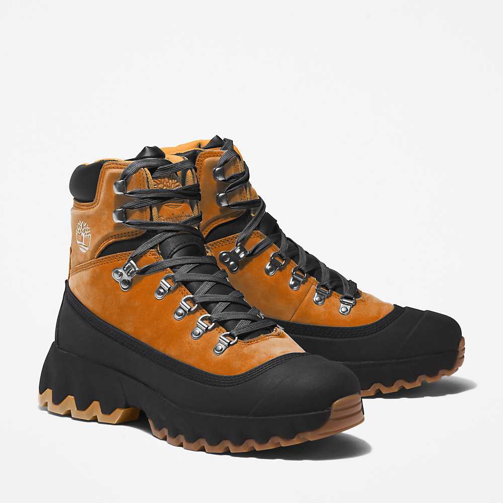 Light Brown Men's Timberland TBL® Edge Hiking Boots | Israel-3120478