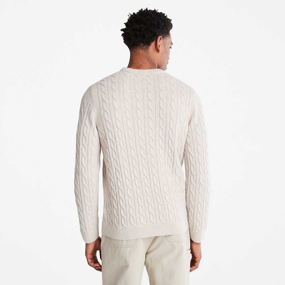 Light Grey Men's Timberland Phillips Brook Sweatshirt | Israel-3586274