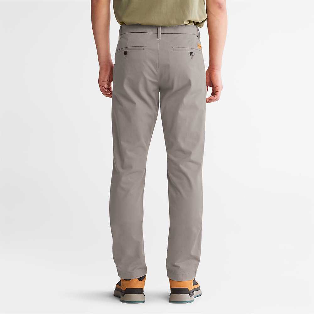 Light Grey Men's Timberland Sargent Lake Stretch Chinos | Israel-6581497