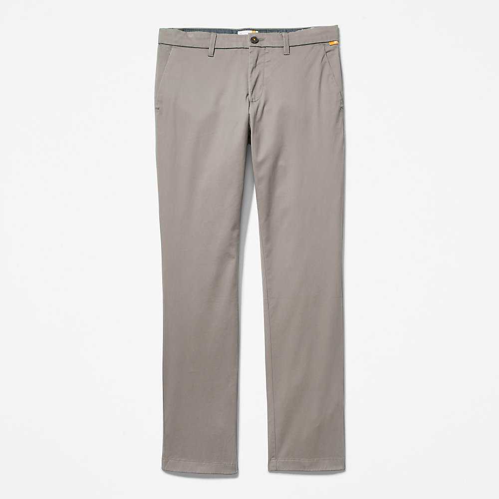 Light Grey Men's Timberland Sargent Lake Stretch Chinos | Israel-6581497