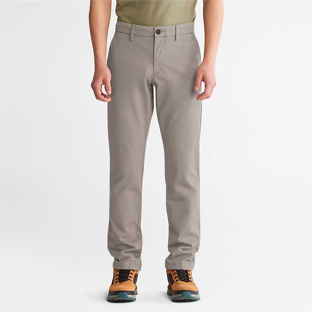 Light Grey Men\'s Timberland Sargent Lake Stretch Chinos | Israel-6581497