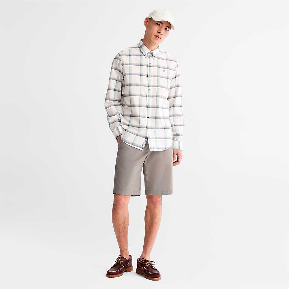 Light Grey Men's Timberland Squam Lake Shorts | Israel-2103495