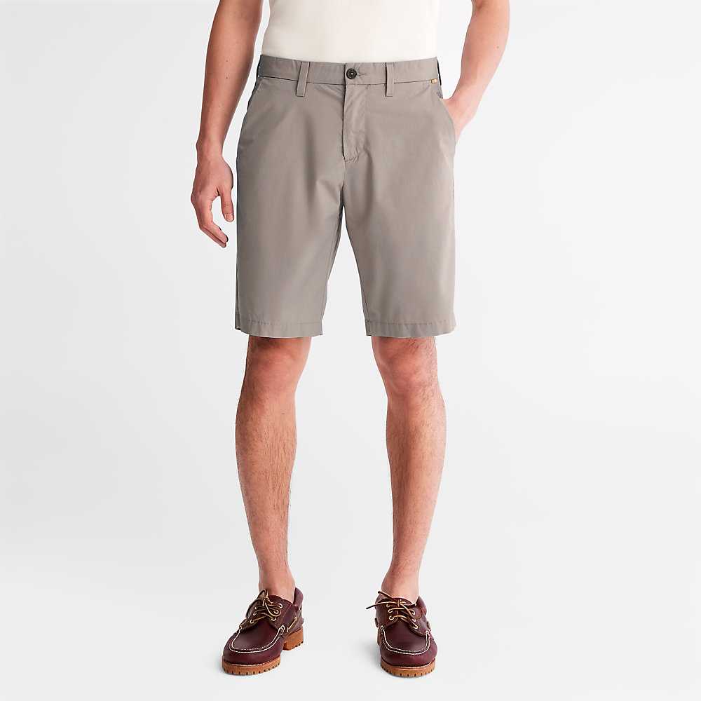 Light Grey Men\'s Timberland Squam Lake Shorts | Israel-2103495