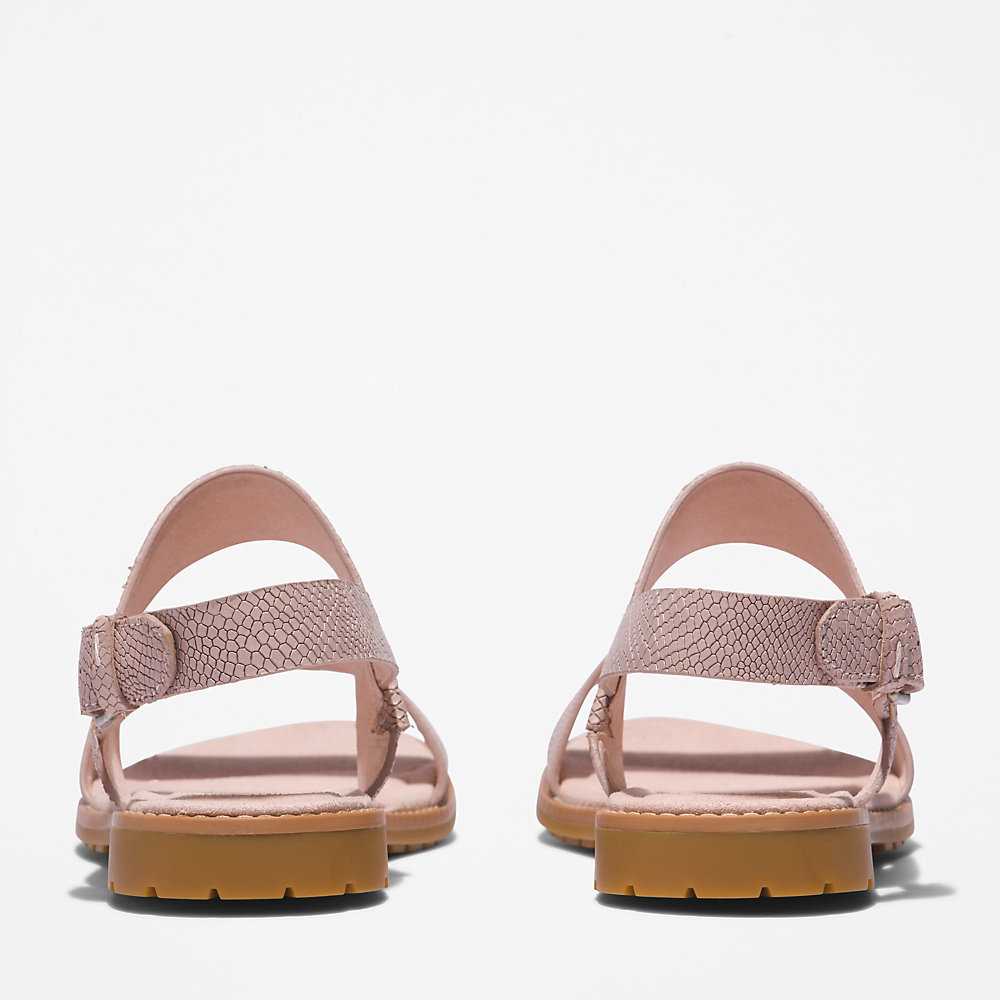 Light Pink Women's Timberland Chicago Sandals | Israel-8354790