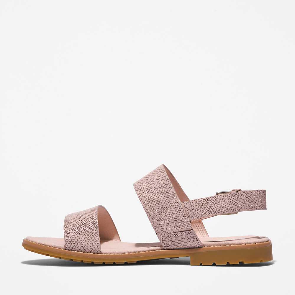 Light Pink Women's Timberland Chicago Sandals | Israel-8354790