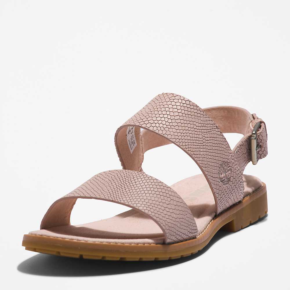 Light Pink Women's Timberland Chicago Sandals | Israel-8354790