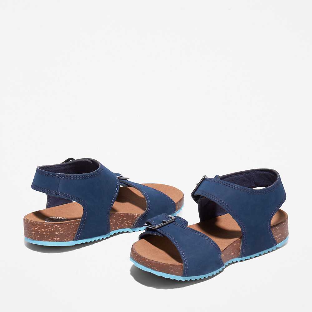 Navy Kids' Timberland Castle Island Sandals | Israel-8143795