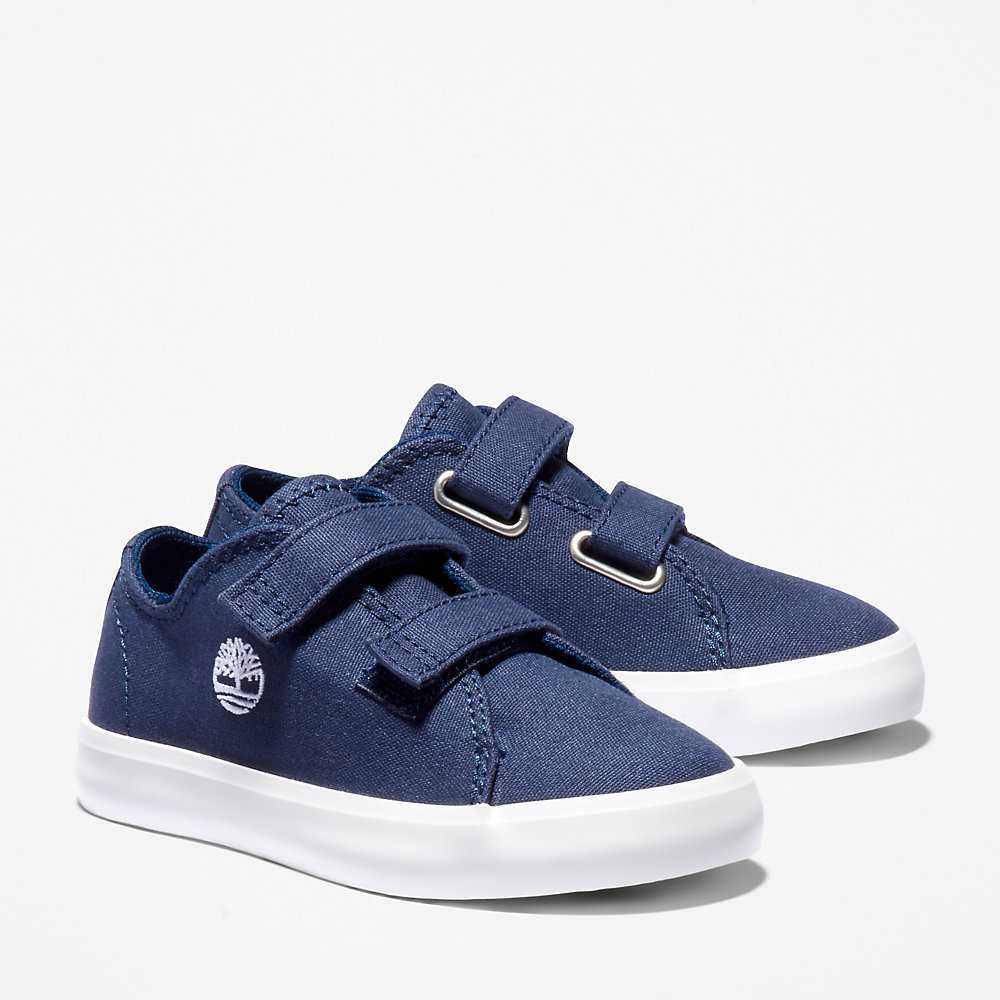 Navy Kids' Timberland Newport Bay Sneakers | Israel-4219661