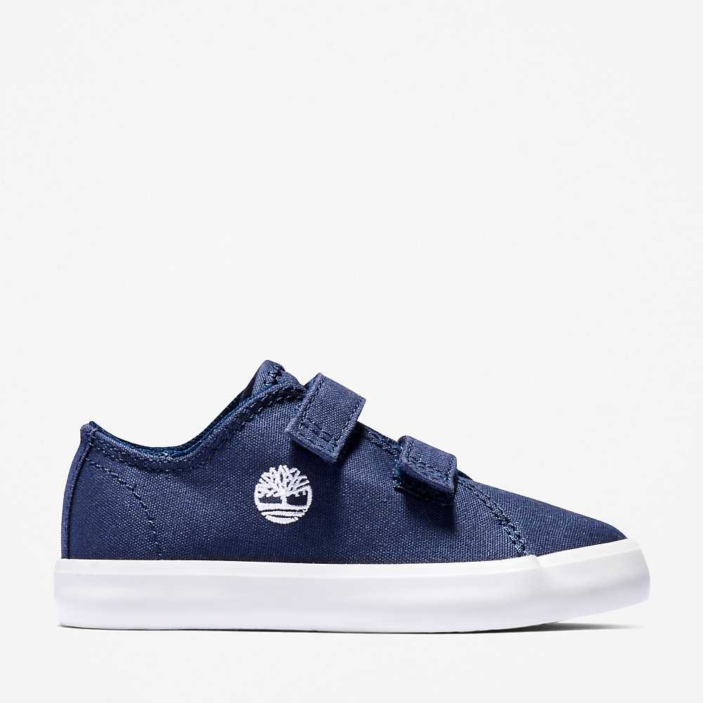 Navy Kids\' Timberland Newport Bay Sneakers | Israel-4219661