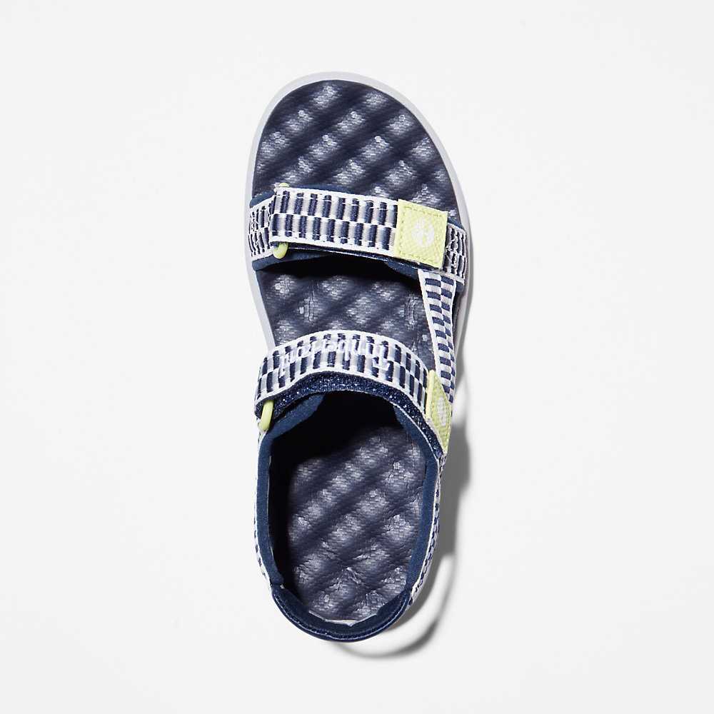 Navy Kids' Timberland Perkins Row Sandals | Israel-4219670