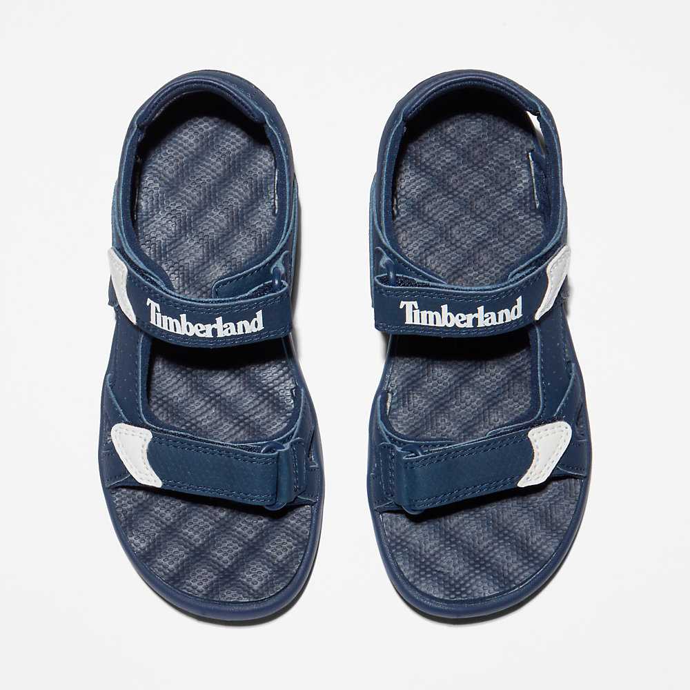 Navy Kids' Timberland Perkins Row Sandals | Israel-4819560