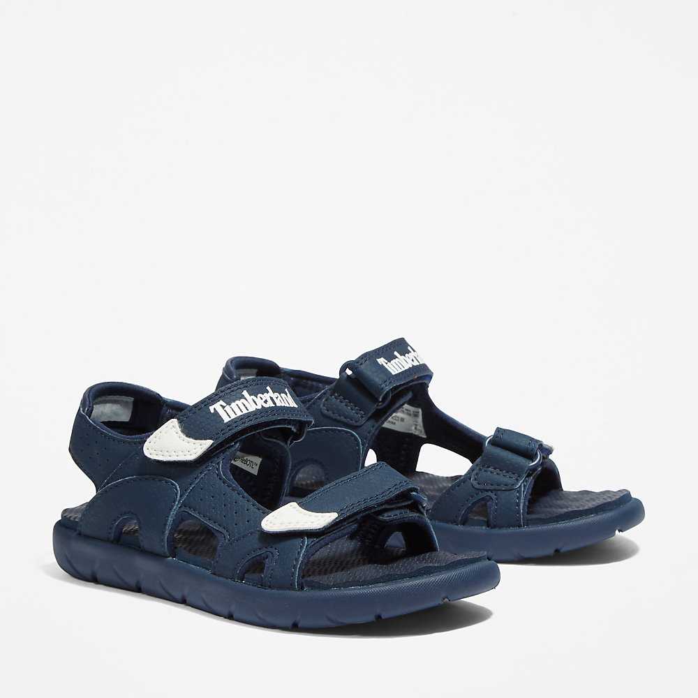 Navy Kids' Timberland Perkins Row Sandals | Israel-4819560