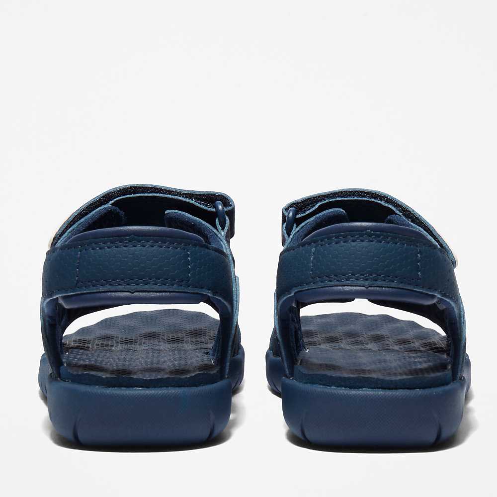 Navy Kids' Timberland Perkins Row Sandals | Israel-4819560