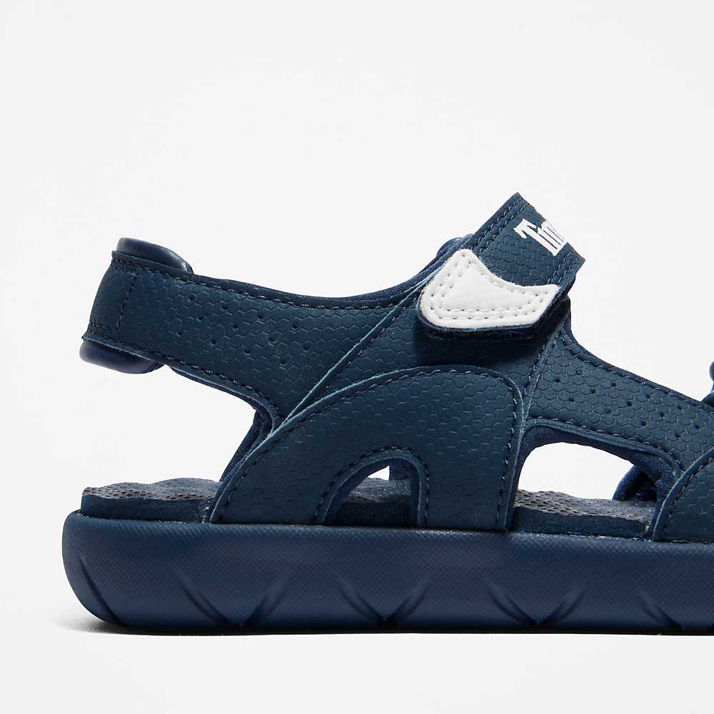 Navy Kids' Timberland Perkins Row Sandals | Israel-4819560