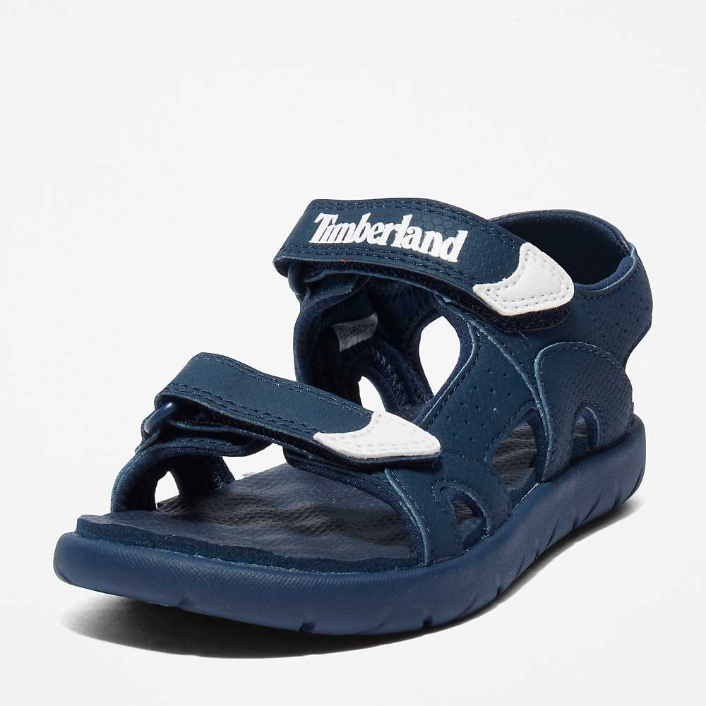 Navy Kids' Timberland Perkins Row Sandals | Israel-4819560