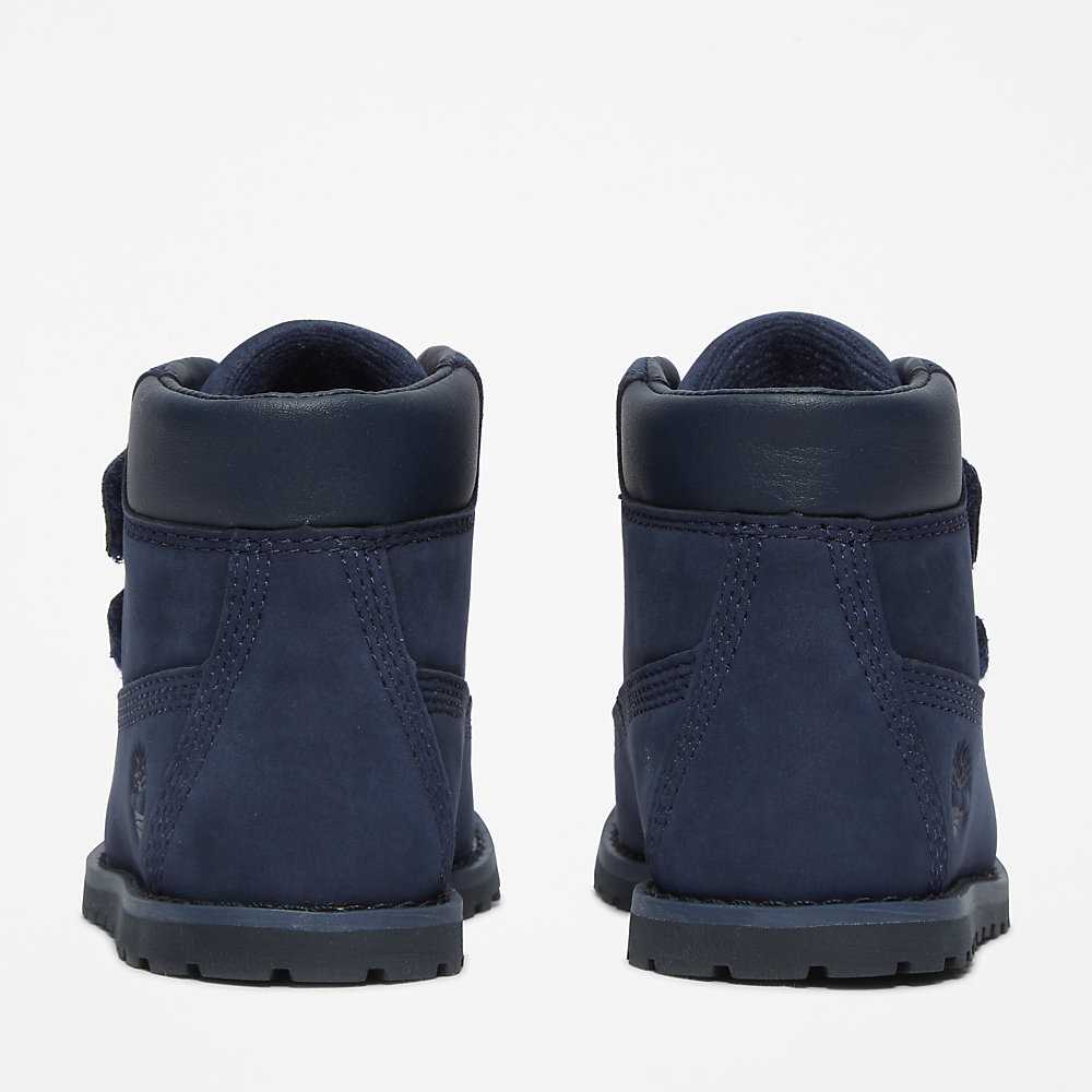 Navy Kids' Timberland Pokey Pine Winter Boots | Israel-4219626