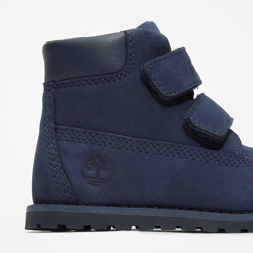 Navy Kids' Timberland Pokey Pine Winter Boots | Israel-4219626