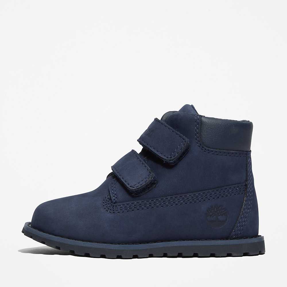 Navy Kids' Timberland Pokey Pine Winter Boots | Israel-4219626