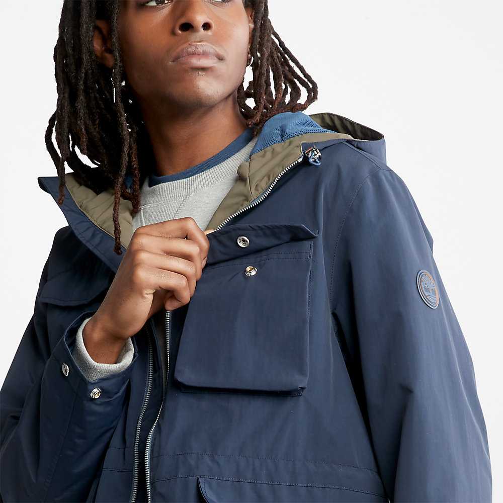 Navy Men's Timberland Coastal Cool Bomber Jacket | Israel-2013986